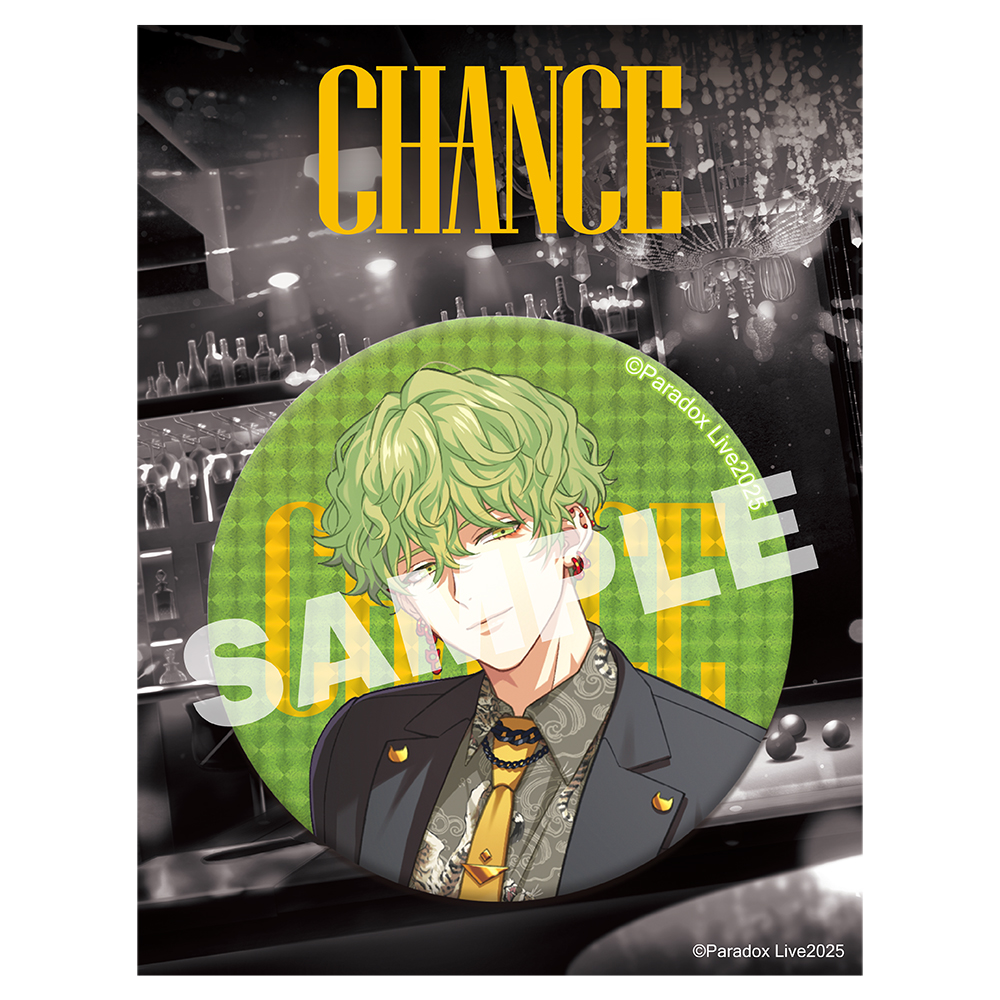 Paradox Live BIG缶バッジ CHANCE 征木 北斎【アニメタイムズSTORE】