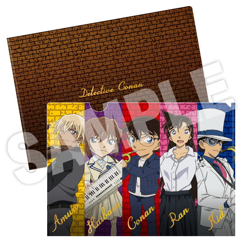 名探偵コナン クリアファイル 音楽2025【YTE公式オンラインショップ】