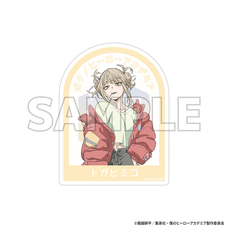 僕のヒーローアカデミア ステッカー Light color style (トガヒミコ