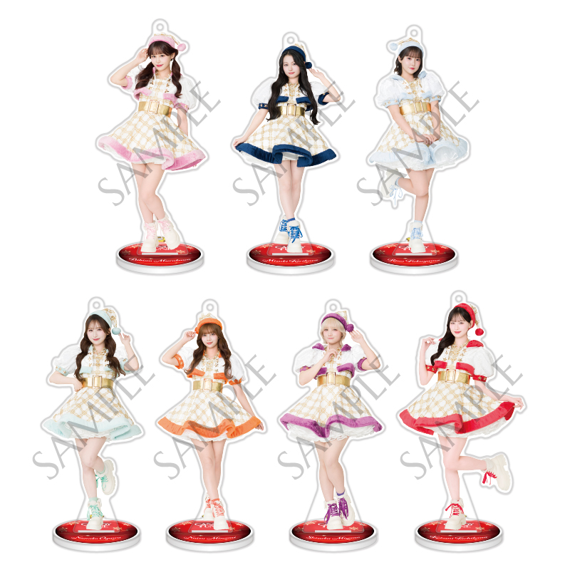 CANDY TUNE メンバー別アクスタ -2025 Christmas edition-（全7種