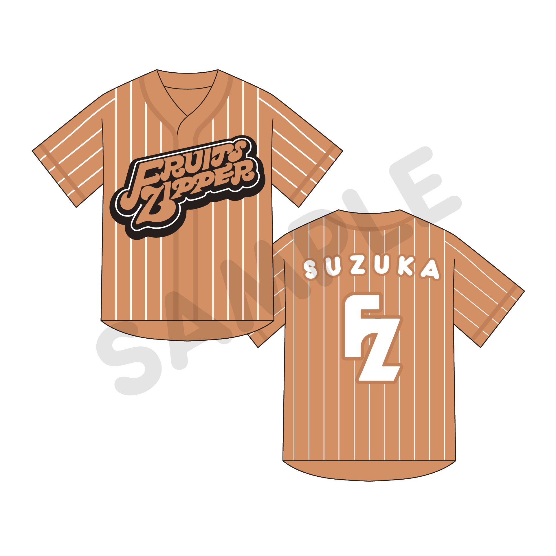 FRUITS ZIPPER OSHI API UNIFORM【ASOBIMALL(アソビモール)】