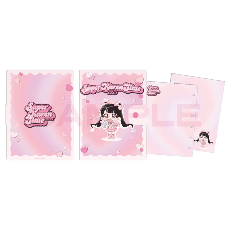 松本かれん生誕祭2025 かれんたんとシール交換する用のシール帳