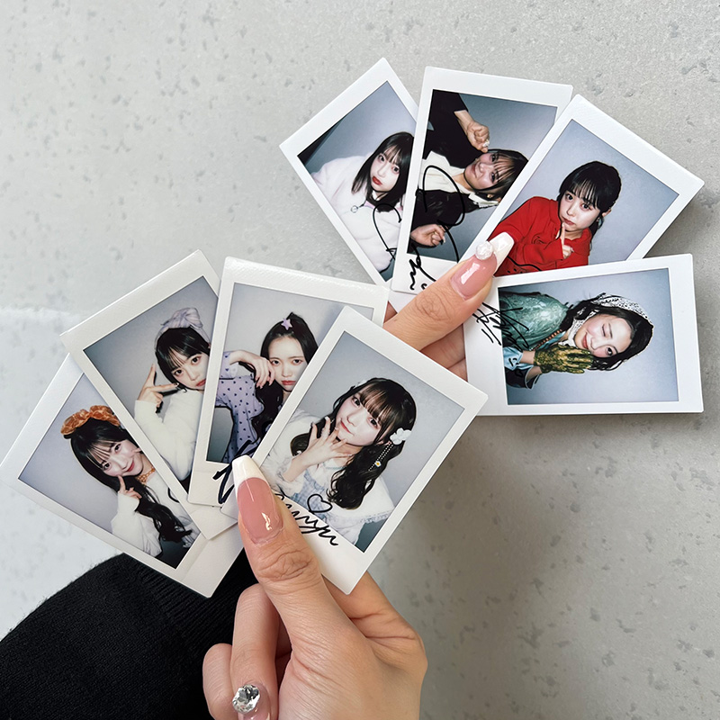 CUTIE STREET メンバー別チェキ（ランダムサイン入り）-ちきゅーめいく