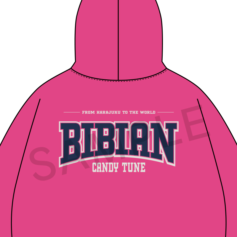 CANDY TUNE OSHI API Zip-up hoodie【ASOBIMALL(アソビモール)】