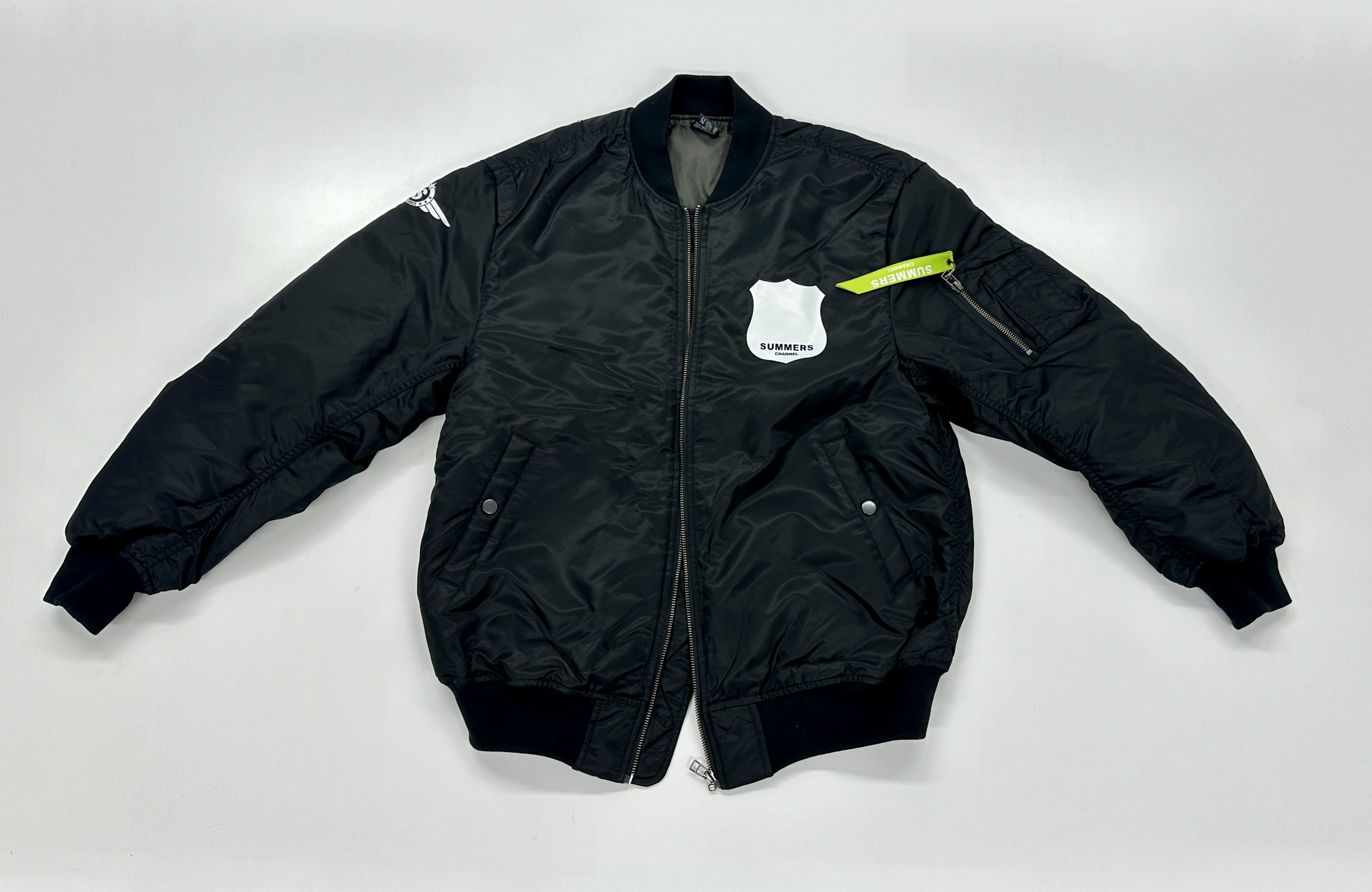 BUMP OF CHICKEN MA-1 カーキ Lサイズ ✨️新品✨️レア品✨️ BUMP OF