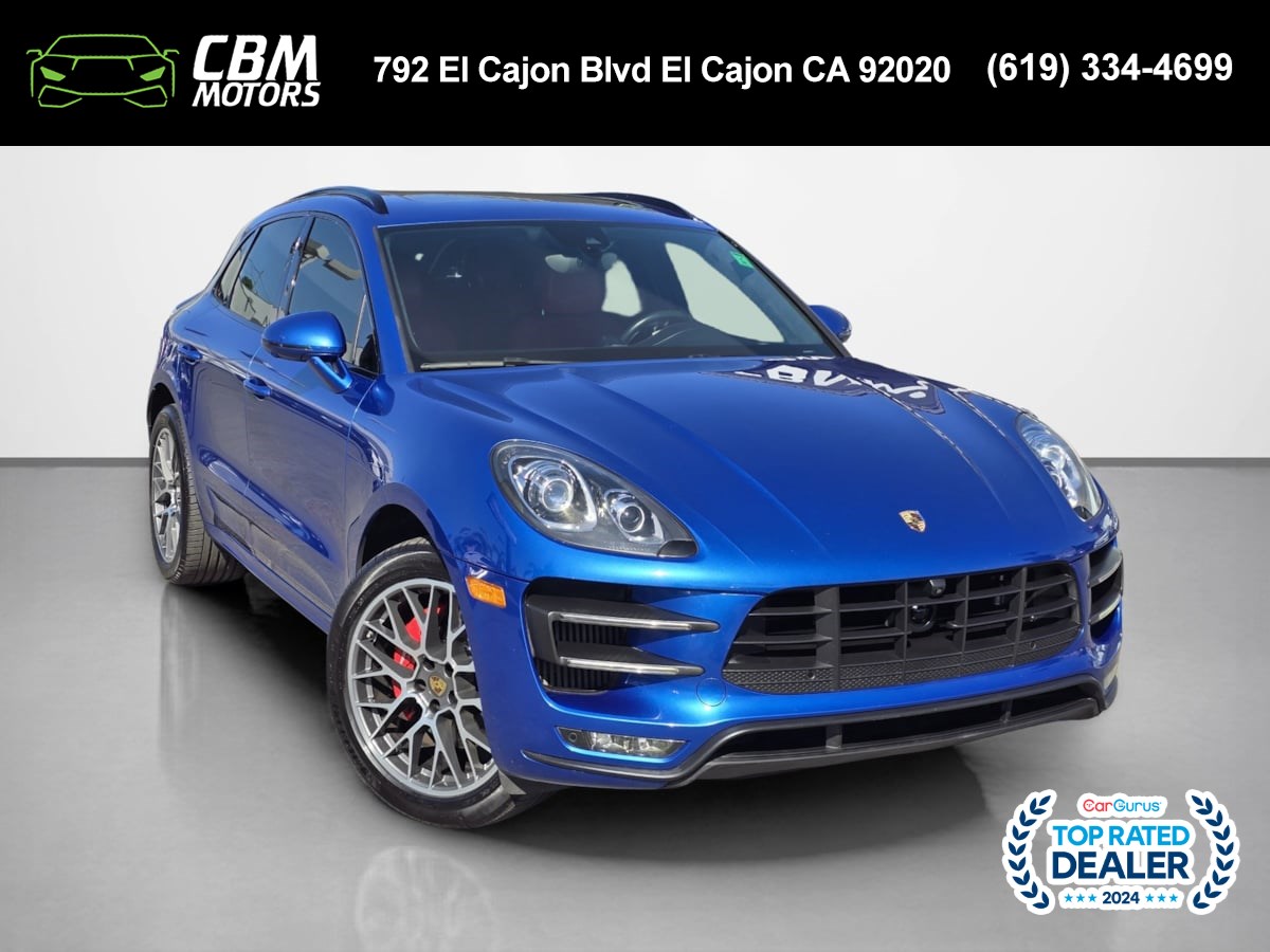 Sold 2016 Porsche Macan Turbo in El Cajon