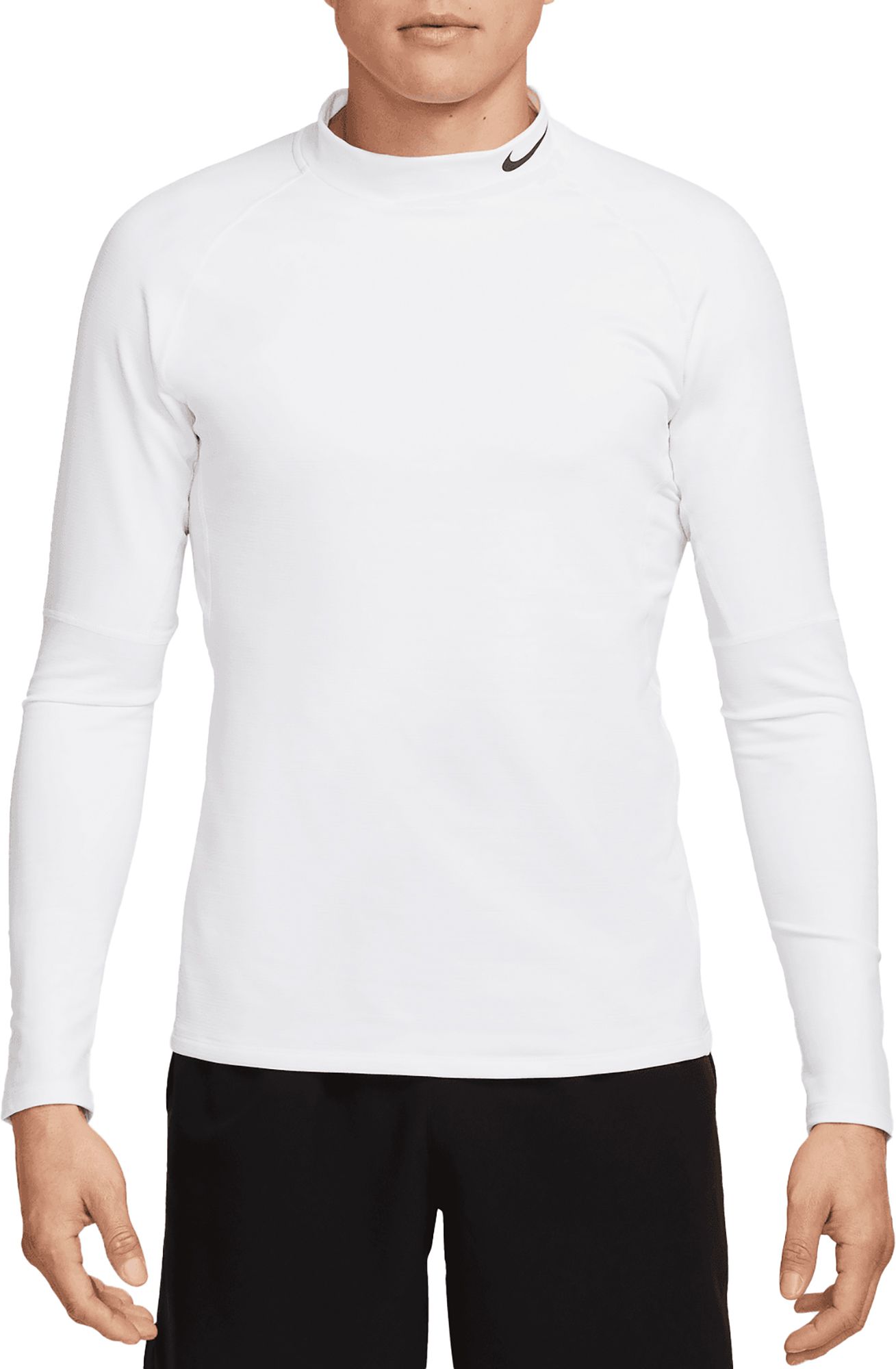 Nike Men's Pro Dri-FIT Warm Mock Neck Long Sleeve Shirt | Dick's