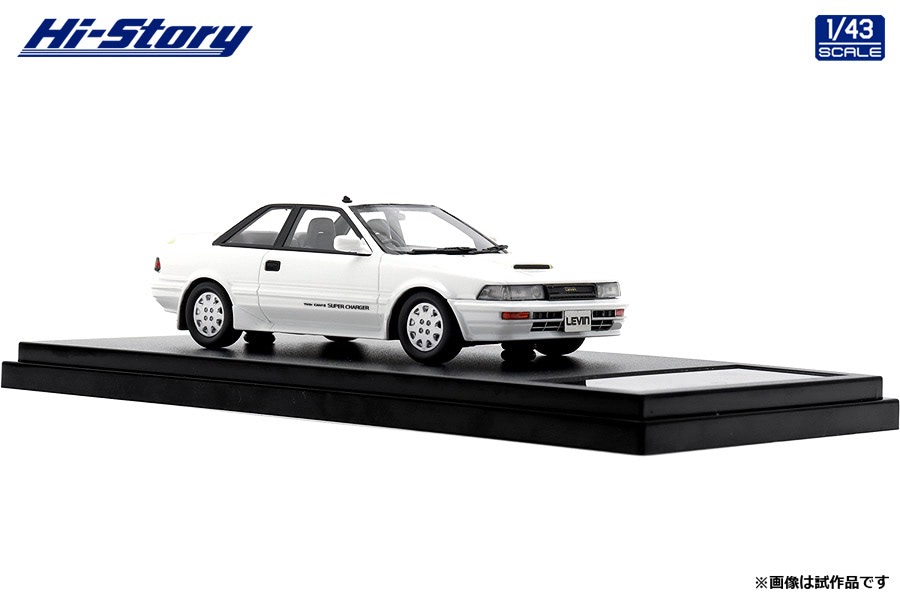 Hi-Storyから1/43スケール「トヨタ カローラ レビン GT-Z（1987