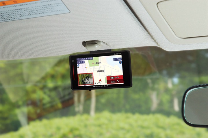 レーザー探知性能が飛躍的に向上！新型オービスに対応したセパレート