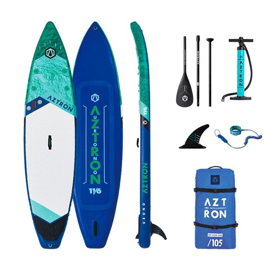 AZTRON Inflatable SUP board URONO 11'6 Double chamber - Price
