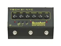 Tech 21 SansAmp Programmable Bass Driver Direct Input - What To