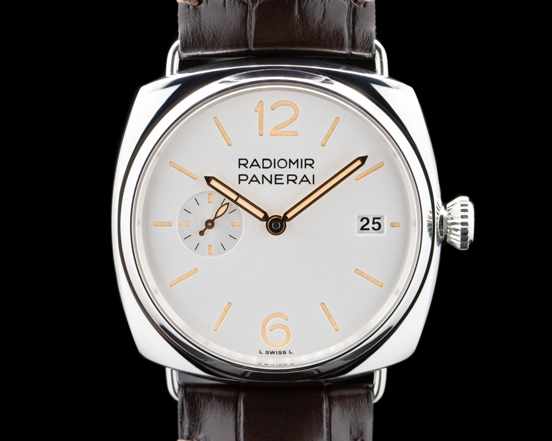 66825) Panerai PAM01292 Radiomir Quaranta SS White Sun Brushed