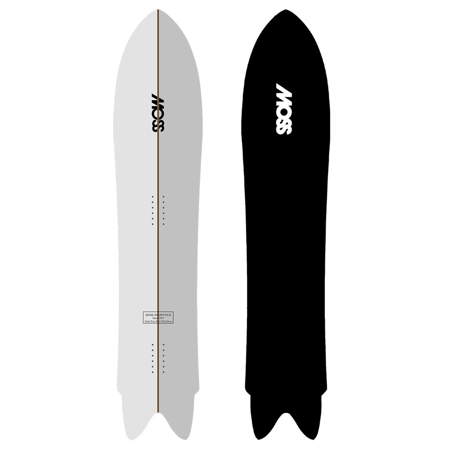 Moss Snowstick Wing Swallow 57 Snowboard 2024 | evo