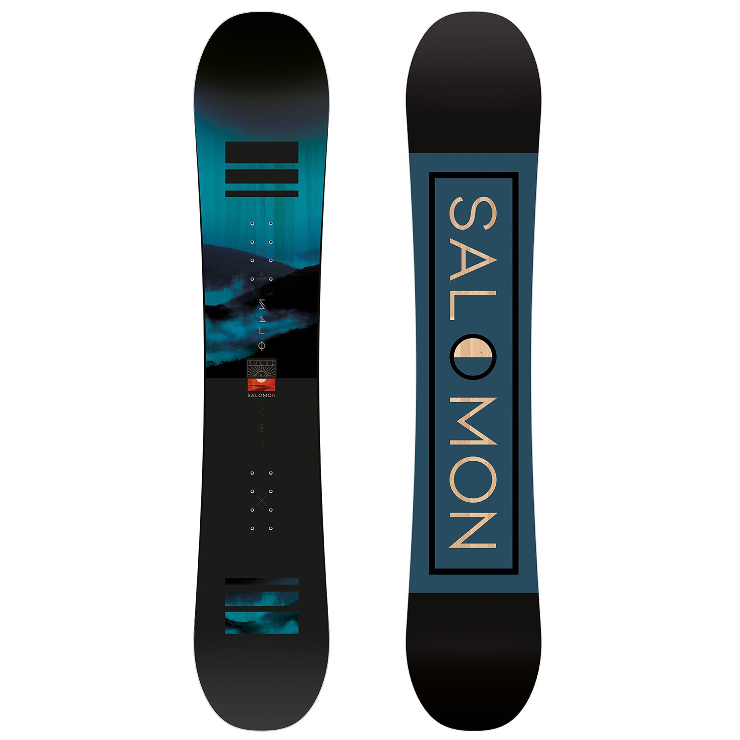 美品】SALOMON スノーボード pulse 22-23 156cm SALOMON PULSE 156