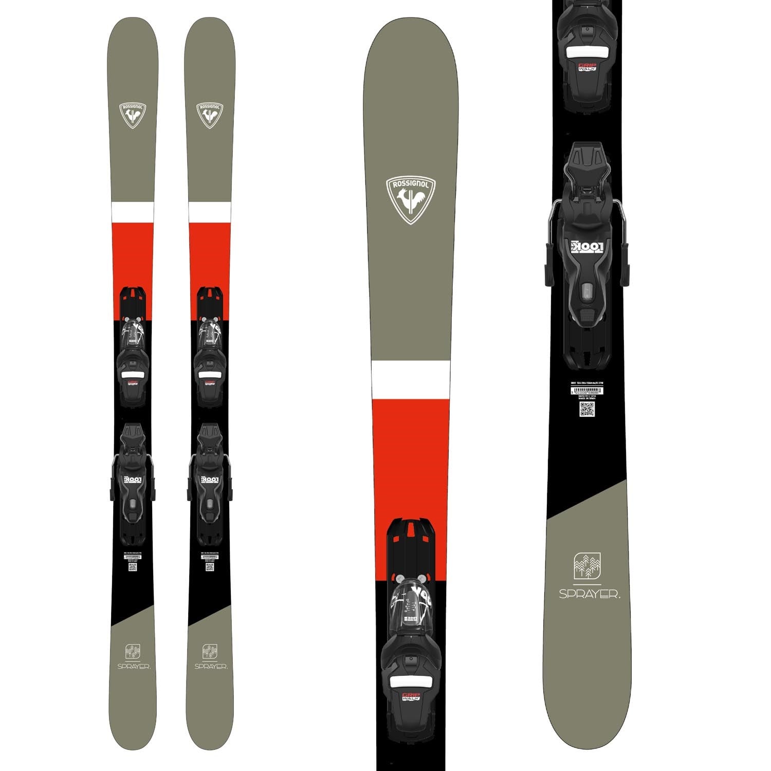 Rossignol Sprayer Skis + Xpress 10 GW Bindings | evo