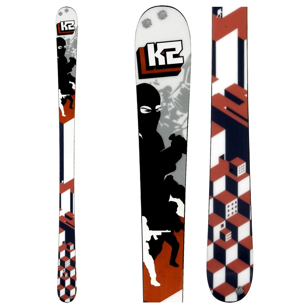 K2 Public Enemy Skis + Bindings - Used 2008 | evo