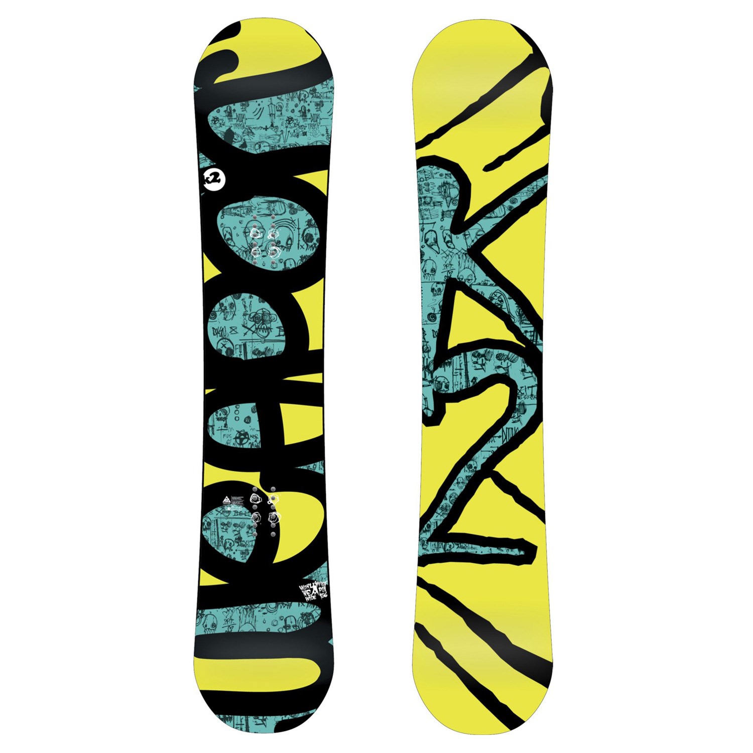 K2 WWW (World Wide Weapon) Wide Rocker Snowboard - Demo 2011 | evo