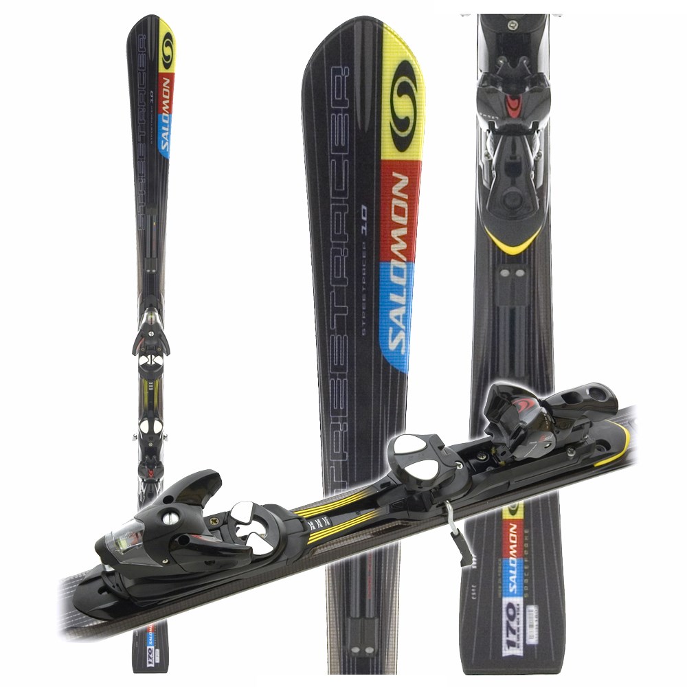 Salomon Streetracer 10 Skis + Salomon S912 Ti Bindings 2006 | evo