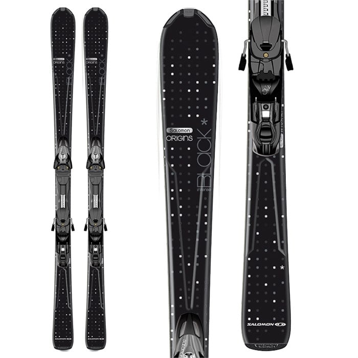 Salomon Origins Intense Black Skis + Z10 Ti Bindings - Women's