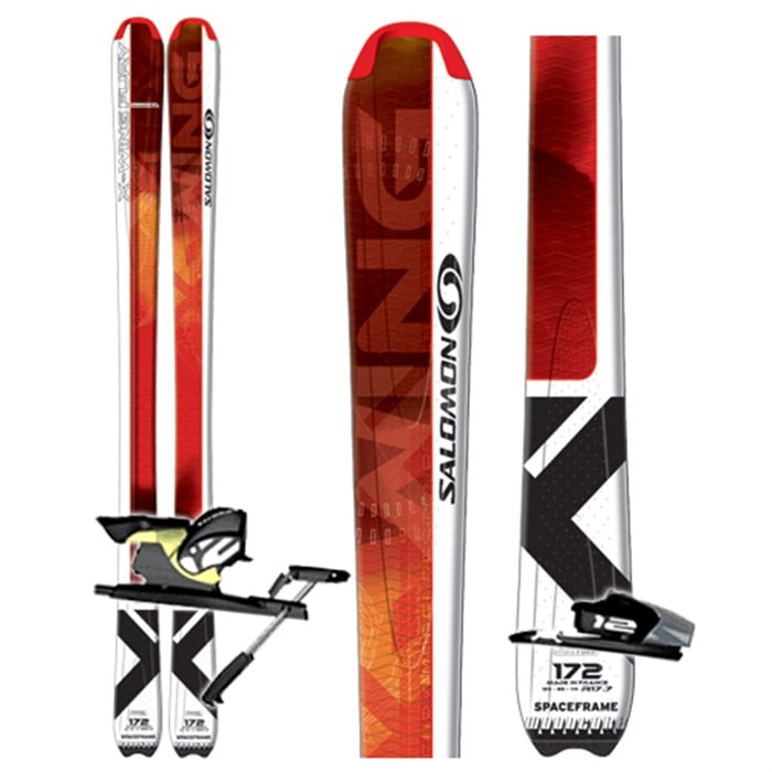Salomon X Wing Fury Skis + Salmon Z12 Ti Bindings 2007 | evo