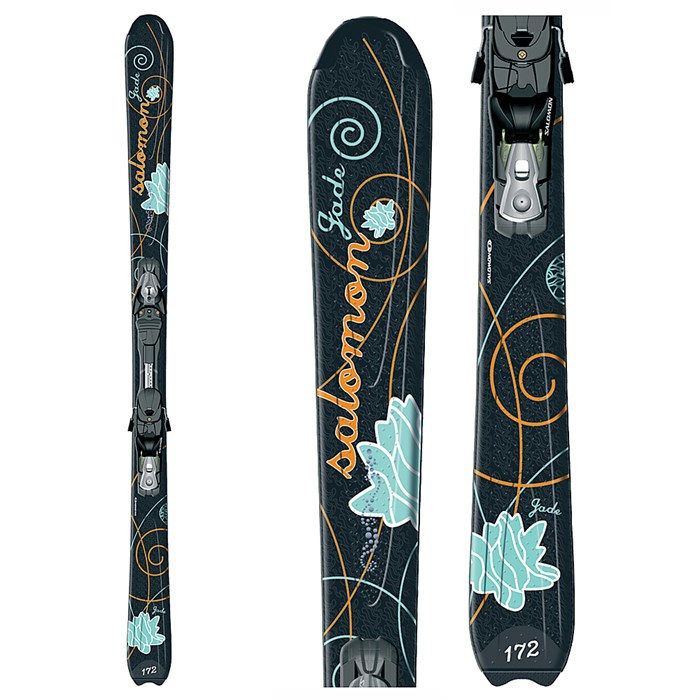 Salomon Jade Skis + Salomon Z10 Ti Bindings-Women's 2008 | evo