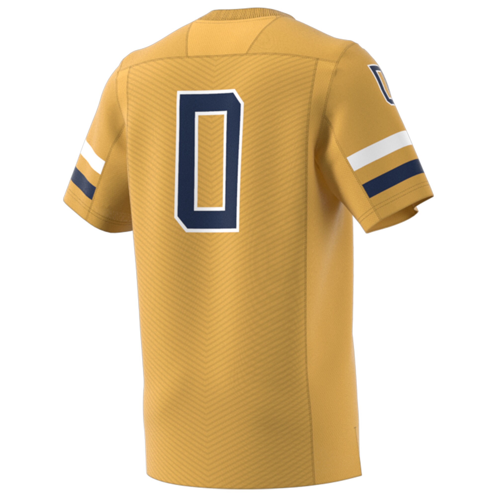 Men's adidas #0 Gold Georgia Tech Yellow Jackets Premier Strategy