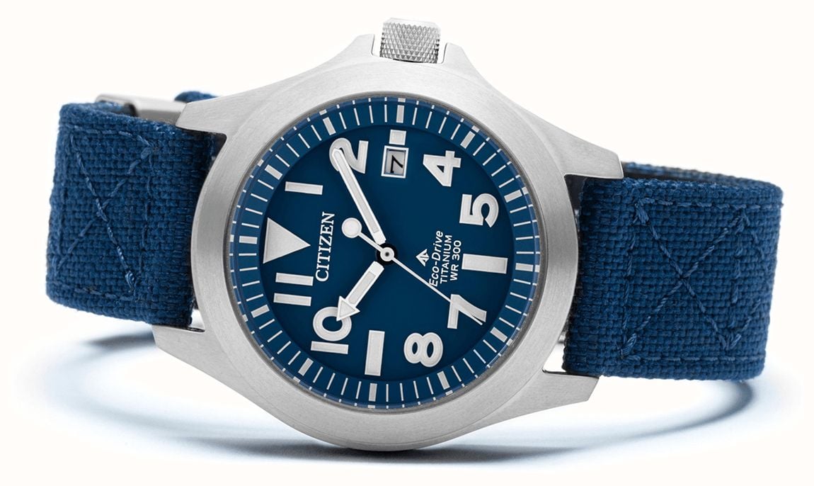 Citizen Men's Super Tough Titanium Eco-Drive WR300 BN0118-12L