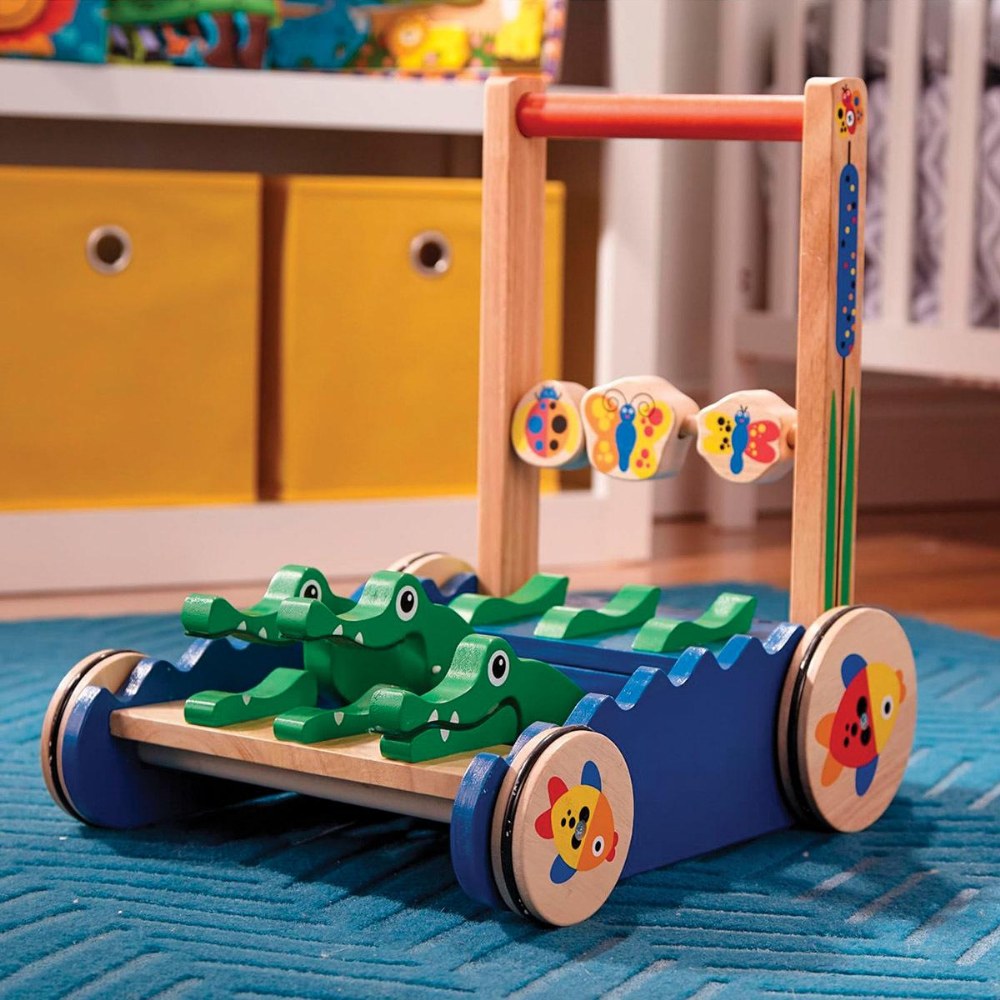 Chomp and Clack Alligator Push Toy