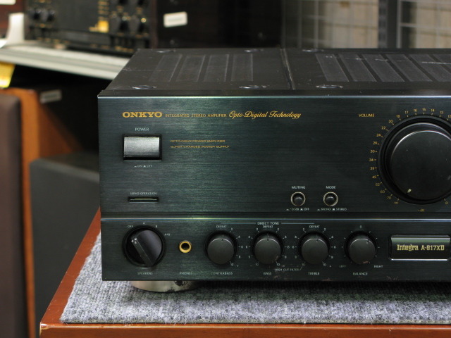 Integra A-817XD ONKYO - 中古オーディオ 高価買取・販売 ハイファイ堂