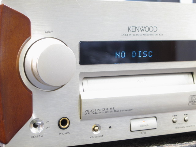 K270 KENWOOD - 中古オーディオ 高価買取・販売 ハイファイ堂