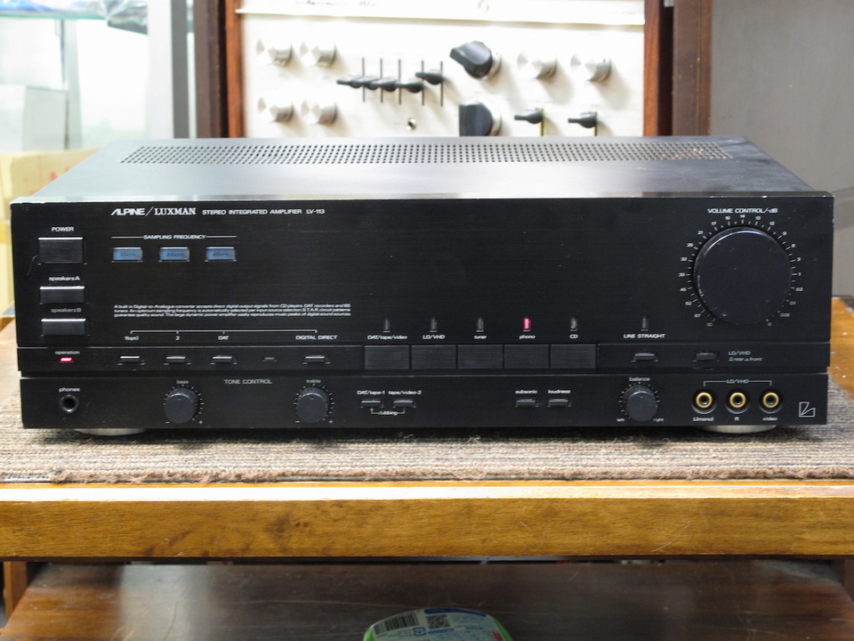 LV-113 ALPINE/LUXMAN - HiFi-Do McIntosh/JBL/audio-technica/Jeff