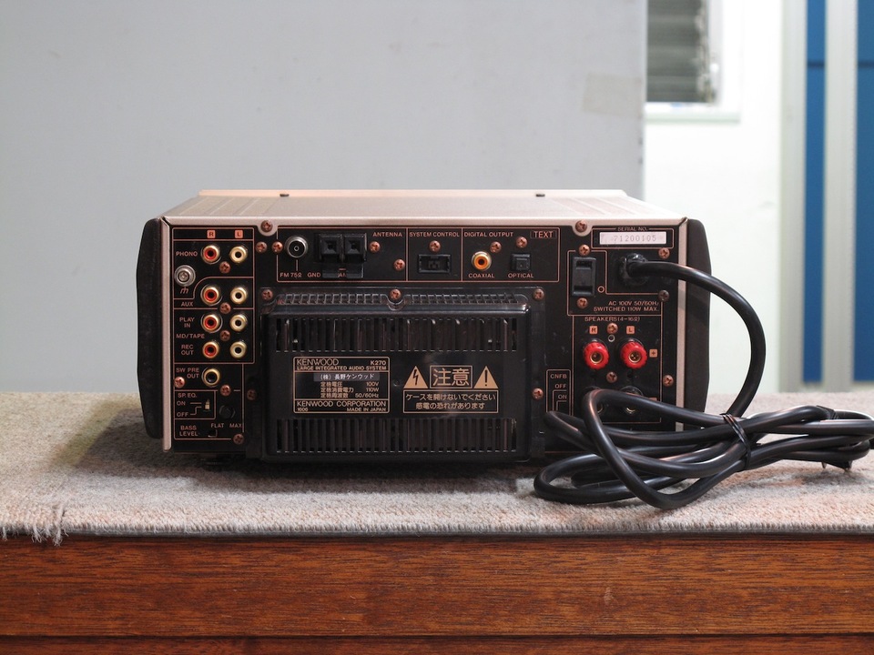 K270 KENWOOD - 中古オーディオ 高価買取・販売 ハイファイ堂