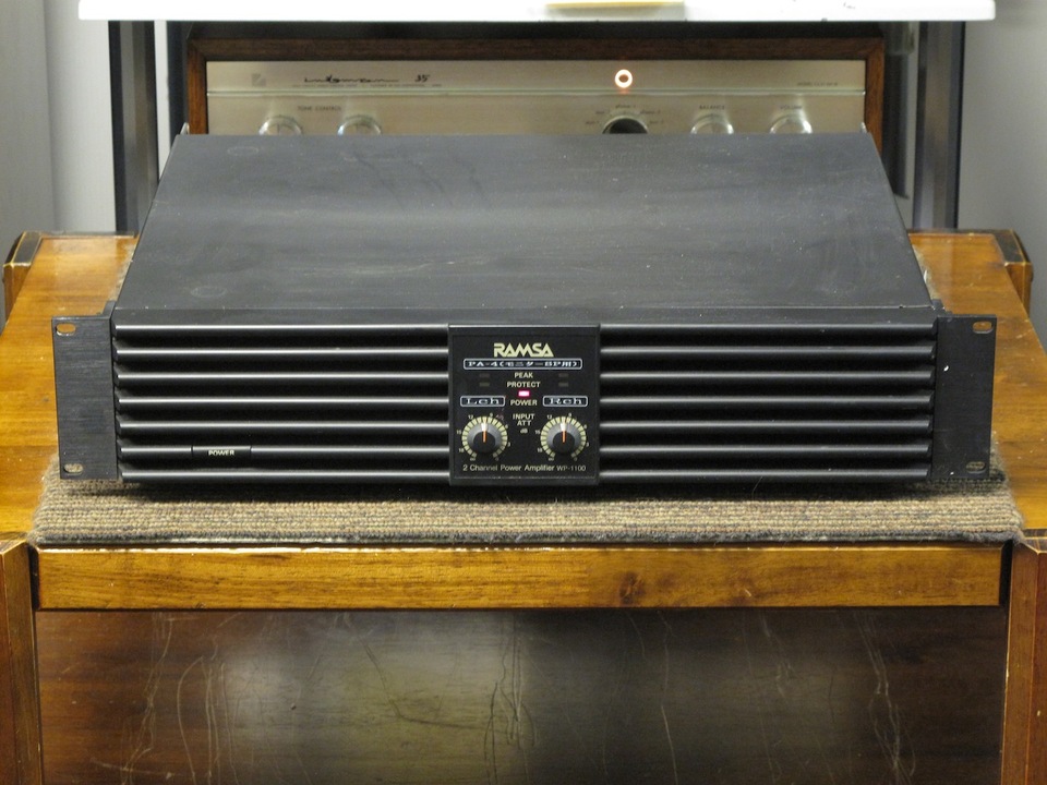 RAMSA WP-1100 2チャンネルパワーアンプ ラムサ(RAMSA)|パワーアンプ