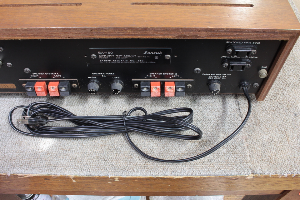 BA-150 SANSUI - 中古オーディオ 高価買取・販売 ハイファイ堂