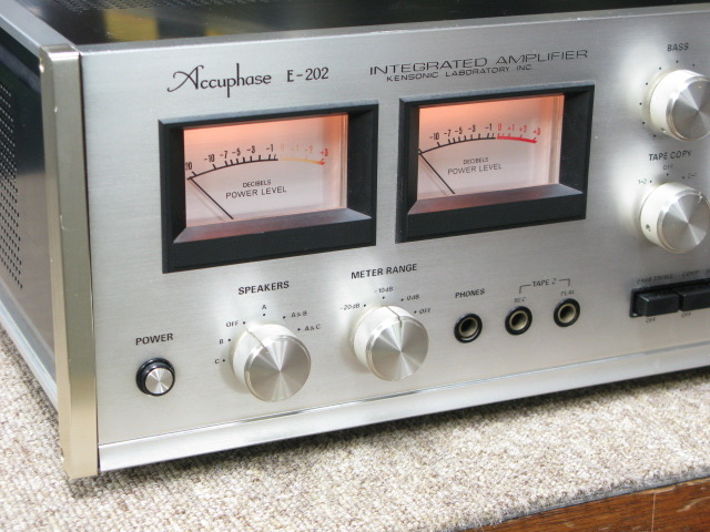 E-202 Accuphaseの買取価格 : 35,000円 中古オーディオ 高価買取・販売