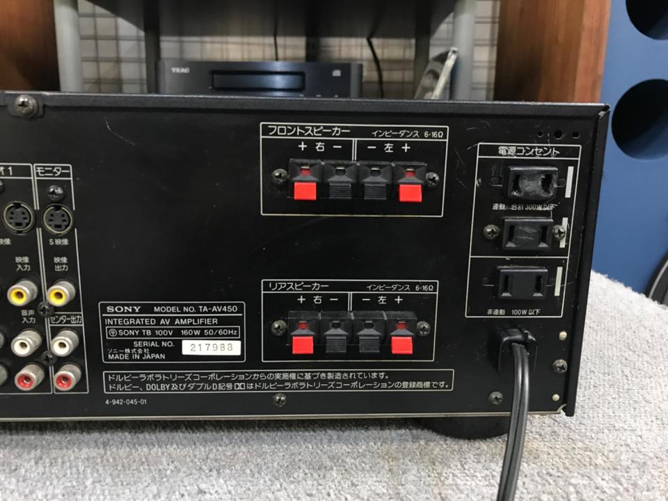 TA-AV450 SONY - 中古オーディオ 高価買取・販売 ハイファイ堂