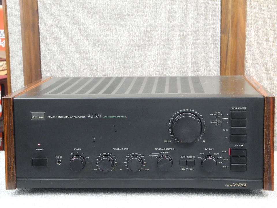 AU-X11 SANSUI - 中古オーディオ 高価買取・販売 ハイファイ堂