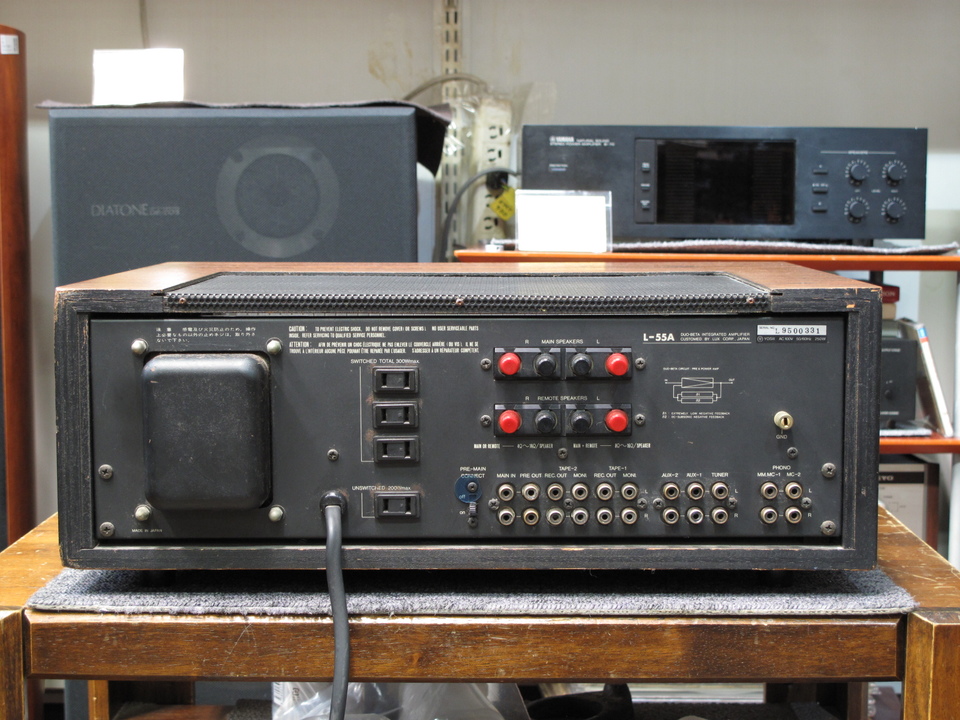 LUXMAN L-55A アンプ LUXMAN L-55A アンプ LUXMAN L-55A プリメイン