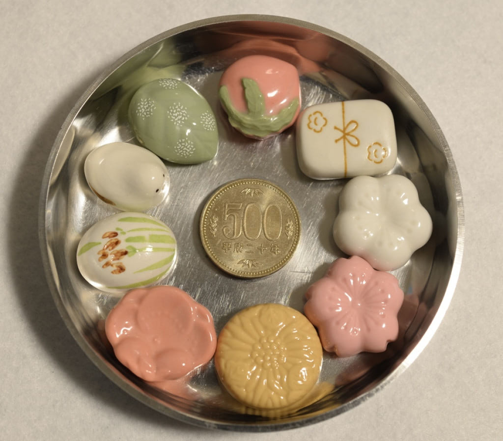 Toraya □ioy1236①□TORAYA Yasaka 2018 フェーヴ□弥栄 虎屋 とらや