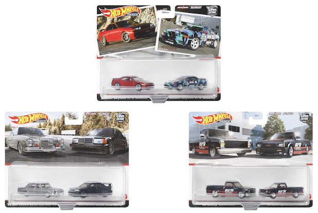 どのセットが好み？ ホットウィールから人気モデル2台セット3種が登場