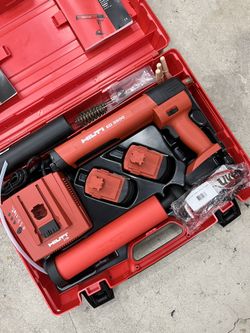 Hilti ED 3500 Cordless Adhesive Epoxy Gun Set, Gun, 2 Batteries
