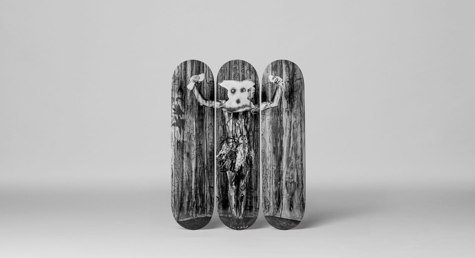The Skateroom and Roger Ballen Team Up For New Skateboard Art