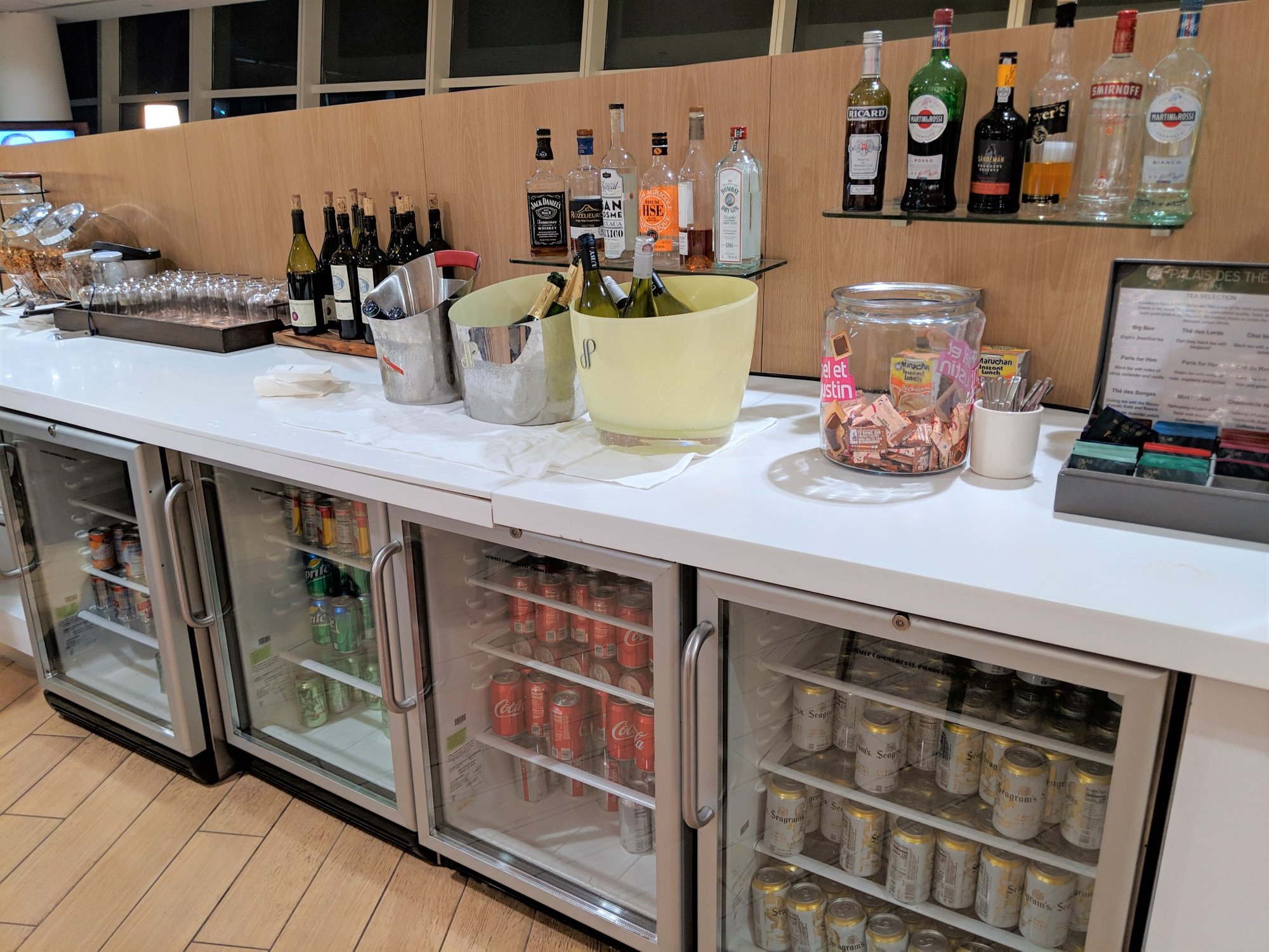 Air France Lounge at John F. Kennedy International Airport | Amex US