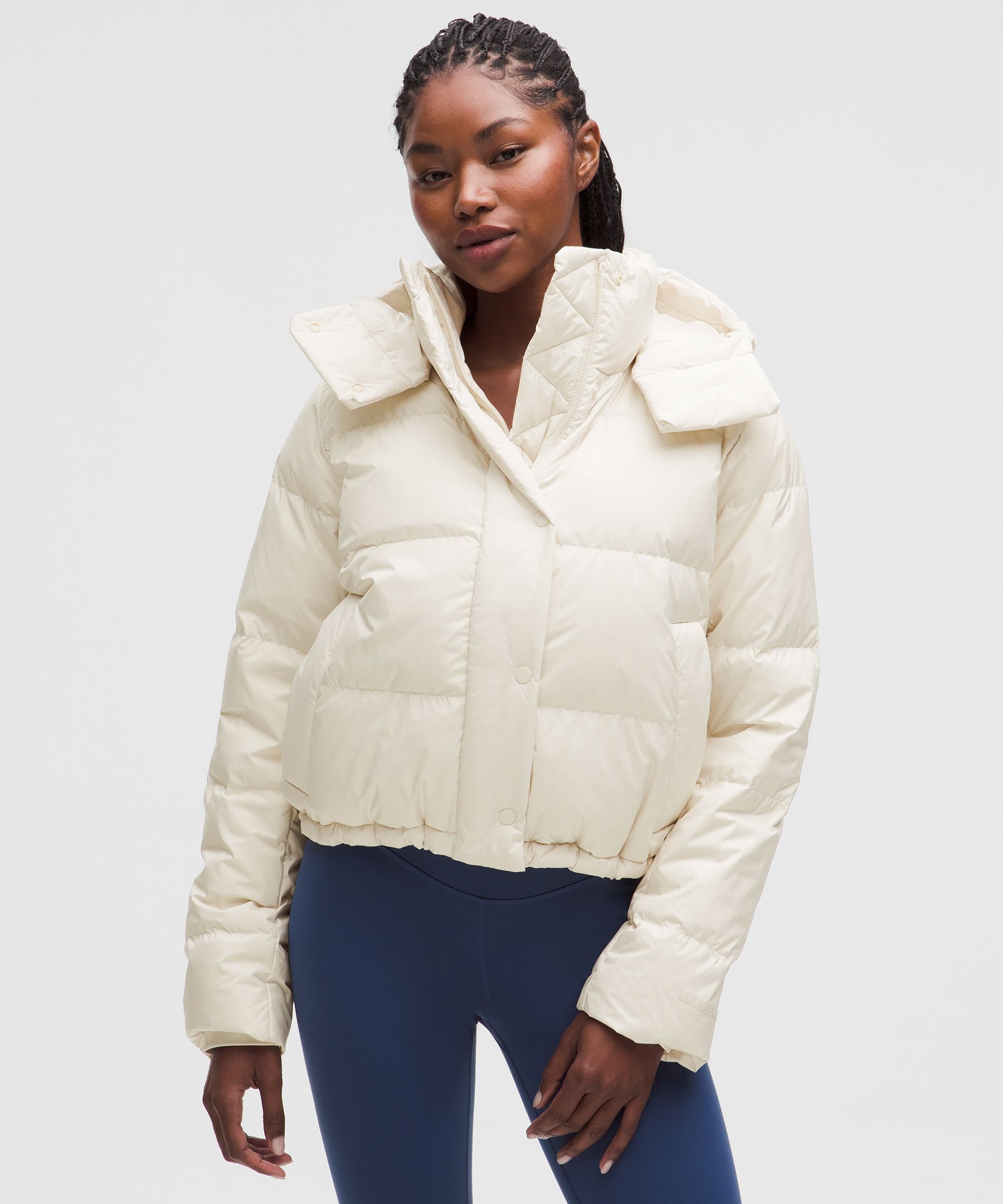 Wunder Puff 600-Down-Fill Cropped Jacket | Women's Coats & Jackets