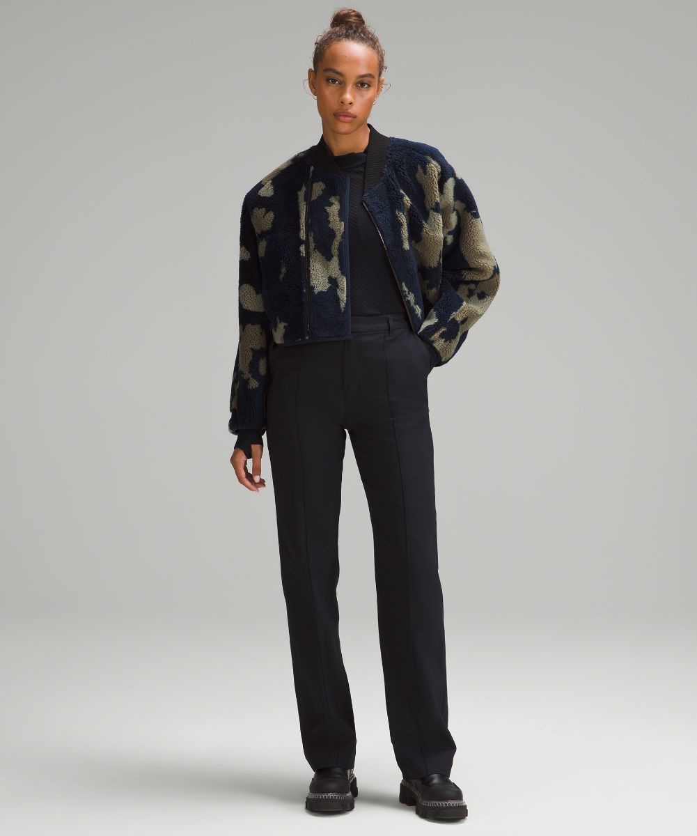 lululemon lab ウィメンズ フリースボンバージャケット | ジャケット