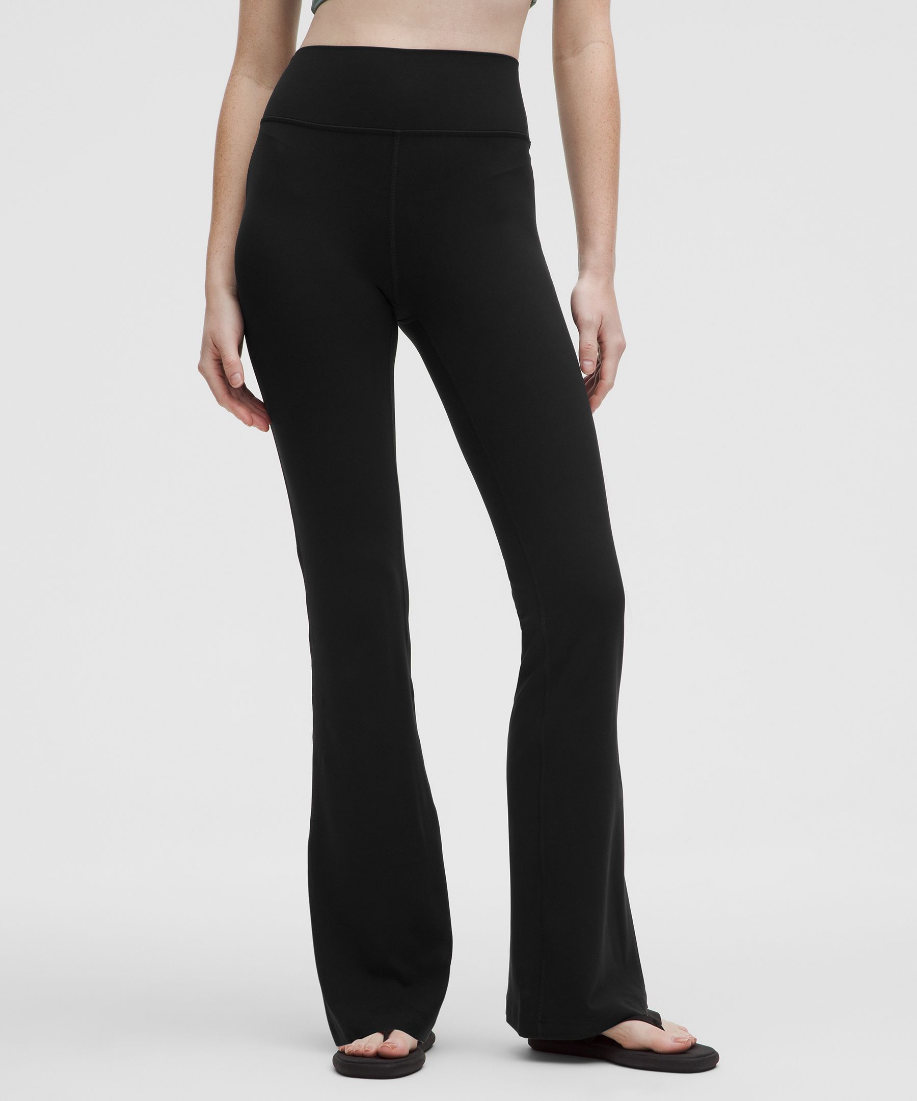 Flared Black Yoga Pants | lululemon