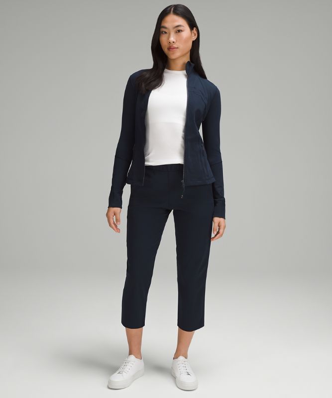 Luxtreme スリムフィット プルオン ミッドライズクロップパンツ