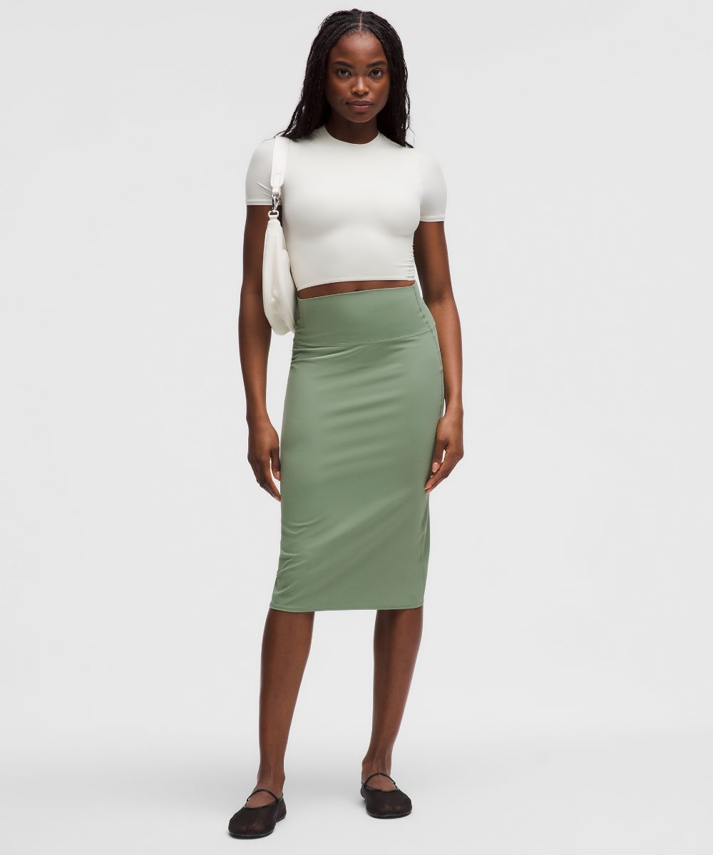 Nulu スリムフィットハイライズミディスカート | スカート | Lululemon JP