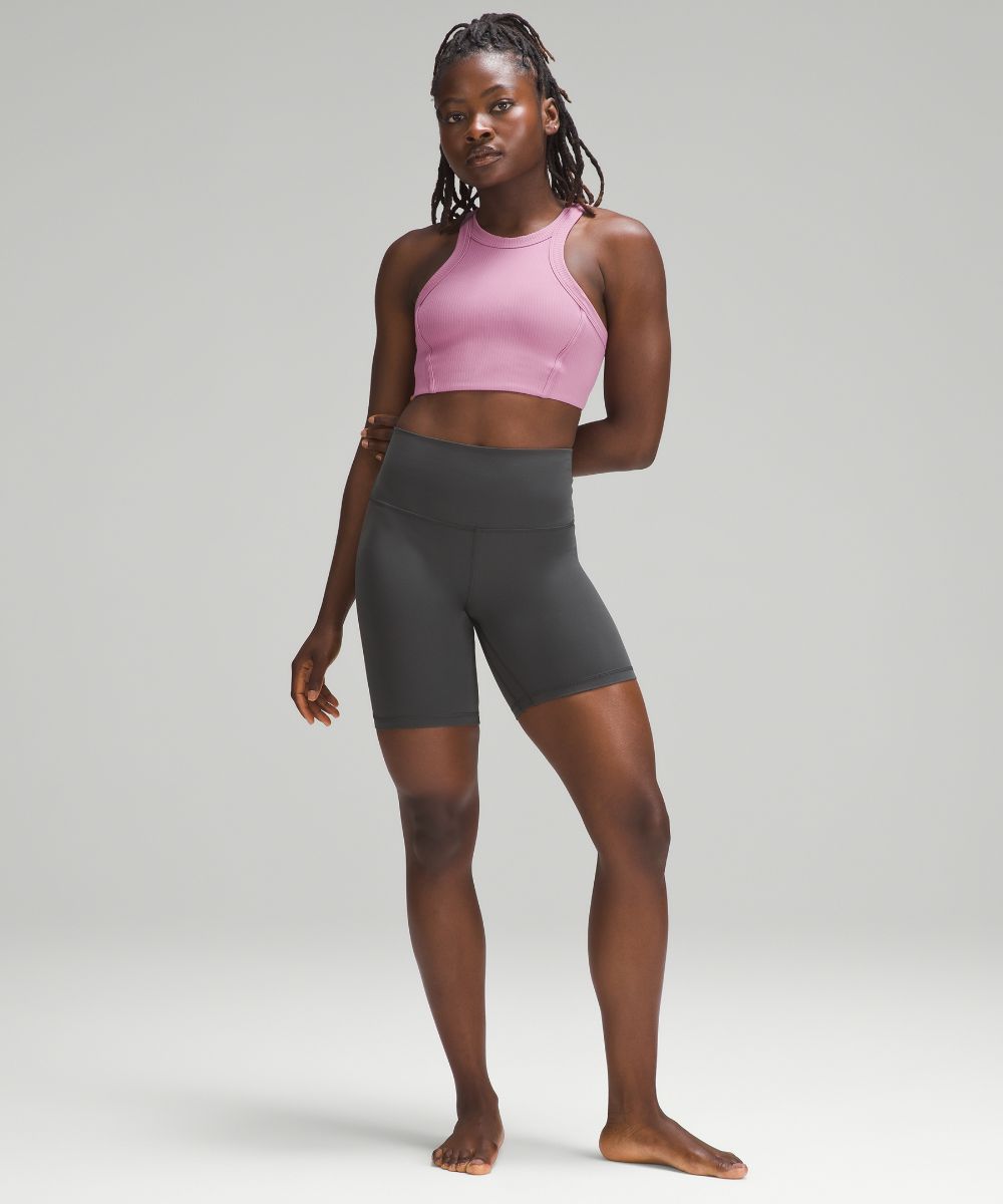 リブNulu ハイネックヨガブラ *ライトサポート、B/Cカップ | スポーツ