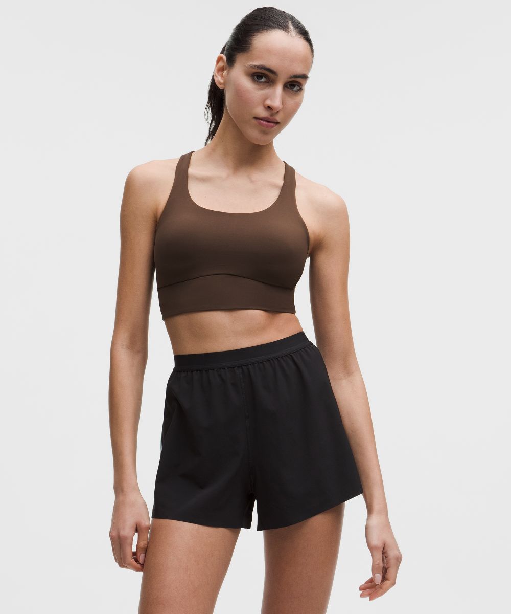 ルルレモン Energy ロングラインブラ ミディアムサポート、B–Dカップ